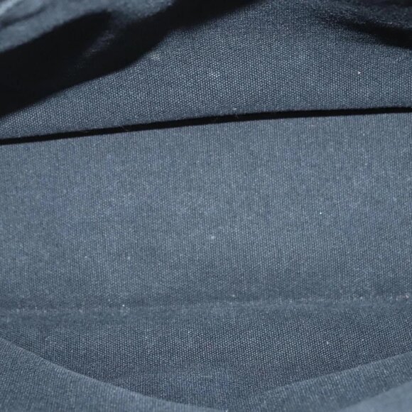 HERMES Toroca Horizontal PM Hand Bag Canvas Black Auth - Picture 14 of 16